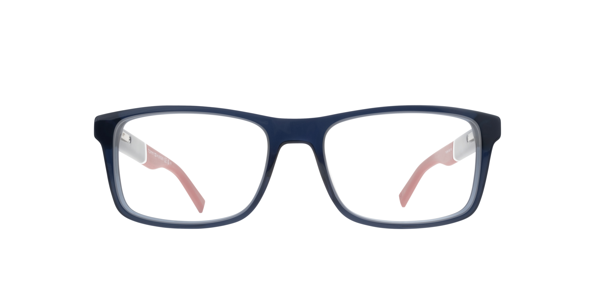 TH 2044 Blue Red AcetateSunglass Frames for Glasses Direct, Front View