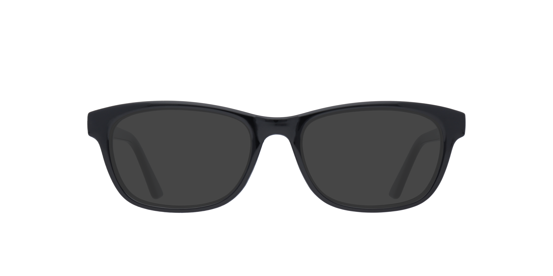 Damica Black PlasticEyeglass Frames for Glasses Direct, with Tinted Lenses
