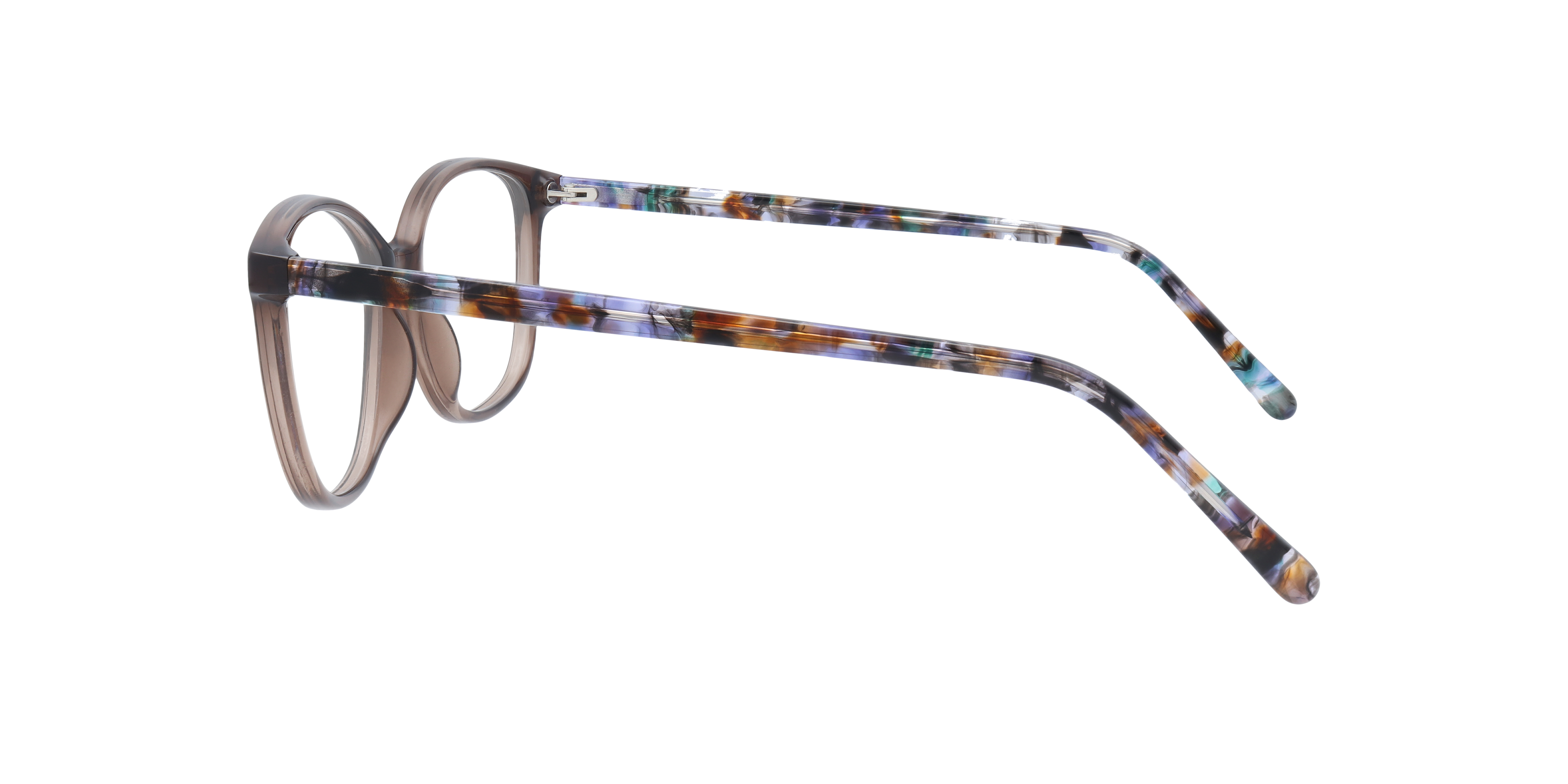 Alora Brown AcetateEyeglass Frames for Glasses Direct, Side View