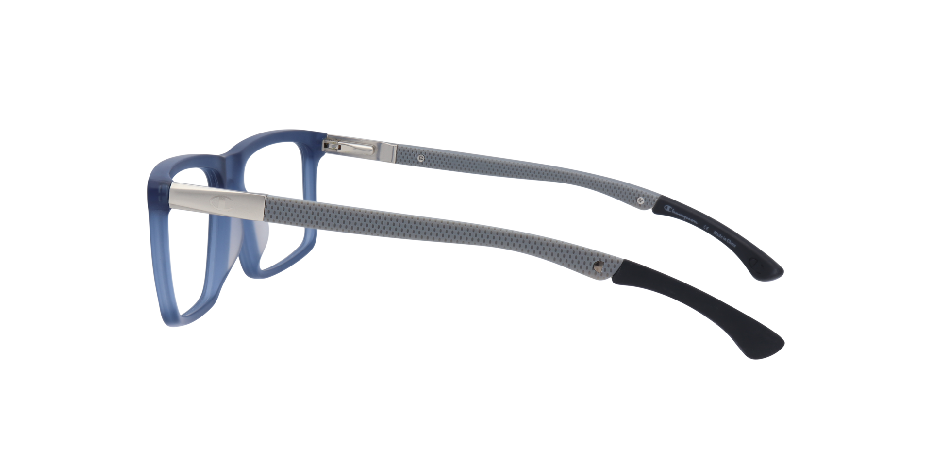CULIT100 Blue AcetateEyeglass Frames for Glasses Direct, Side View