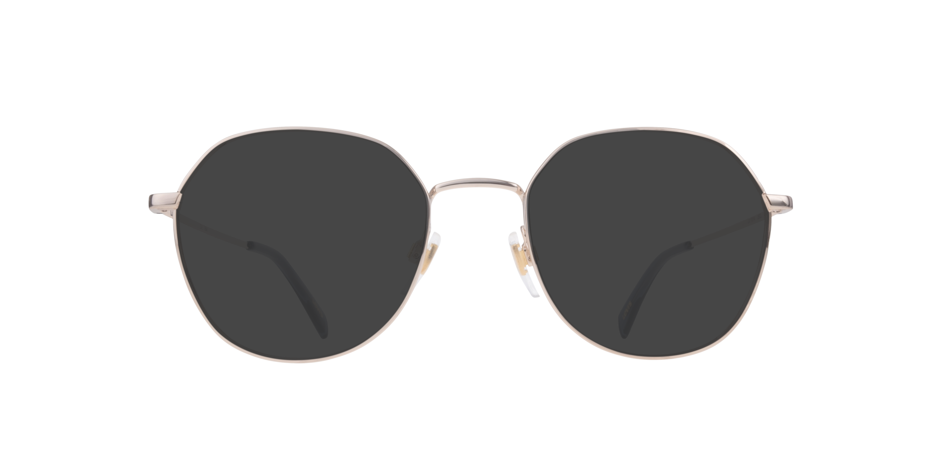 LV 1014 Gold MetalEyeglass Frames for Glasses Direct, with Tinted Lenses