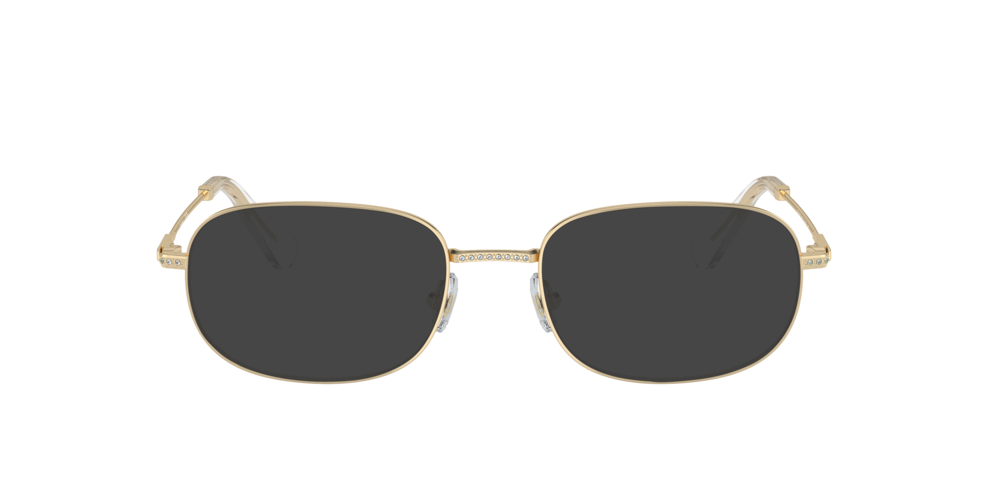 SK1005 Pale Gold MetalEyeglass Frames for Glasses Direct, with Tinted Lenses