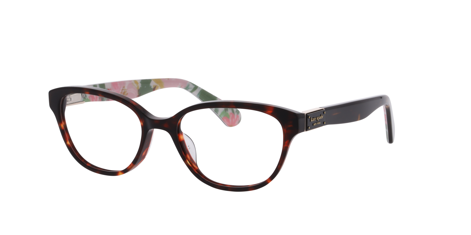 KS PATI 2 Tortoise AcetateEyeglass Frames for Glasses Direct, Angle View