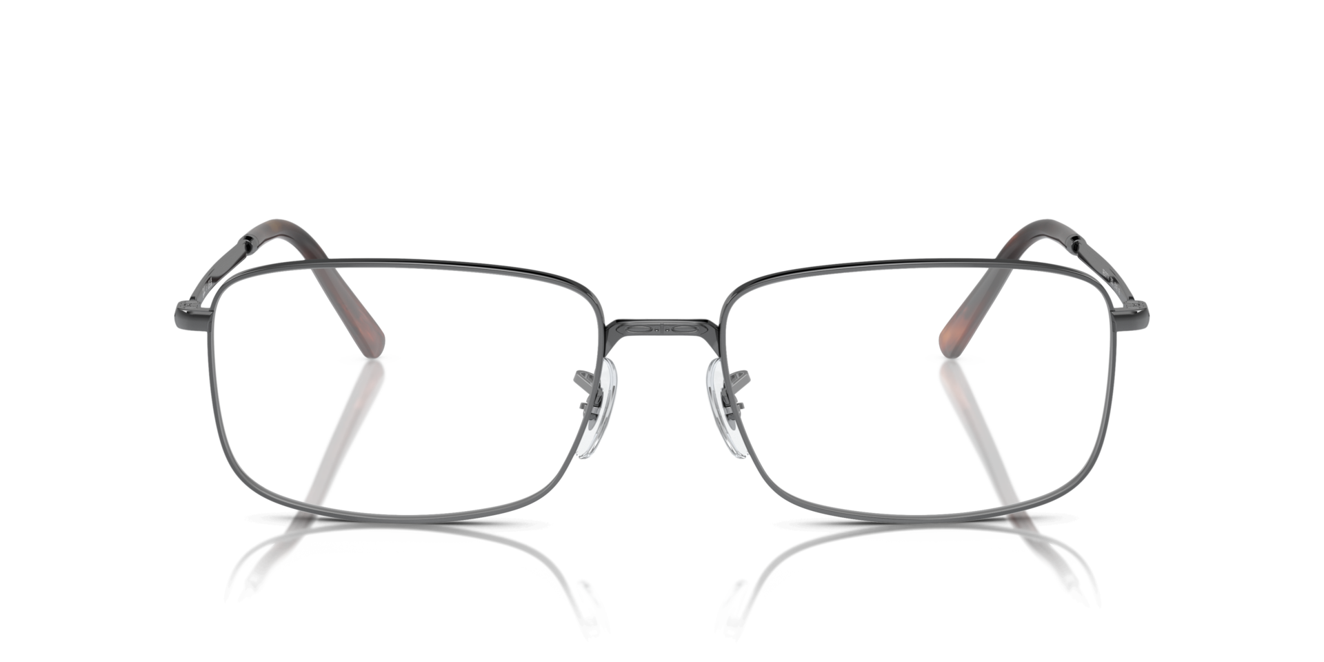 RB3717V Gunmetal MetalEyeglass Frames for Glasses Direct, Front View