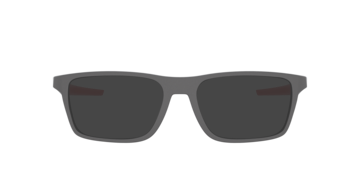Satin Light Steel Port Bow -  Plastic Sunglasses