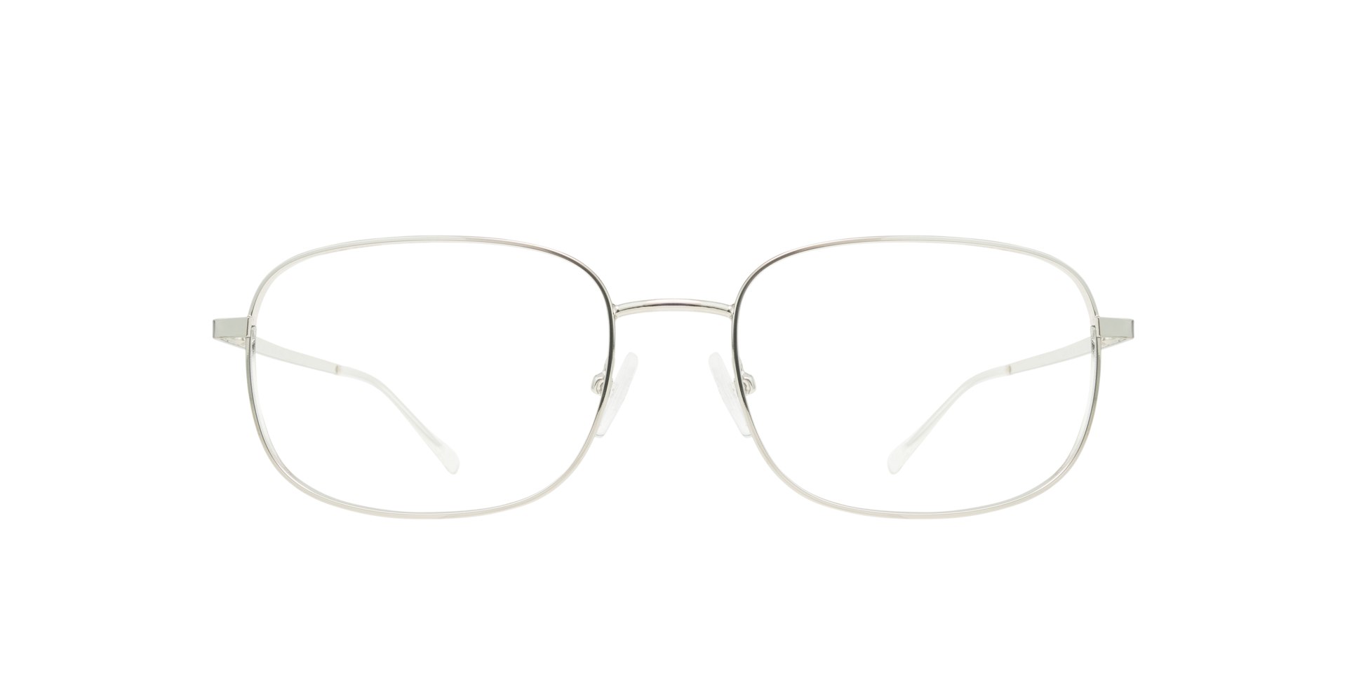 Lacy Silver & Crystal MetalEyeglass Frames for Glasses Direct, Front View