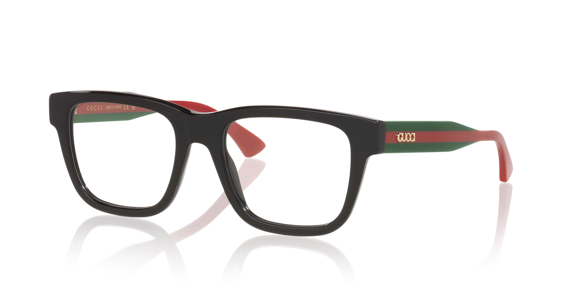GG1870O Black AcetateEyeglass Frames for Glasses Direct, Angle View