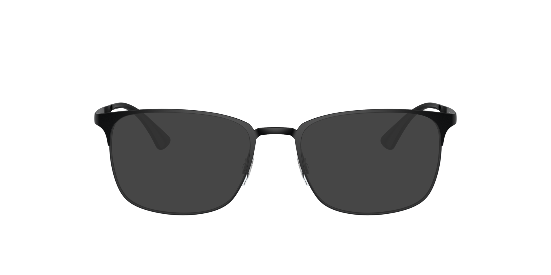 RB6421 Black MetalEyeglass Frames for Glasses Direct, with Tinted Lenses