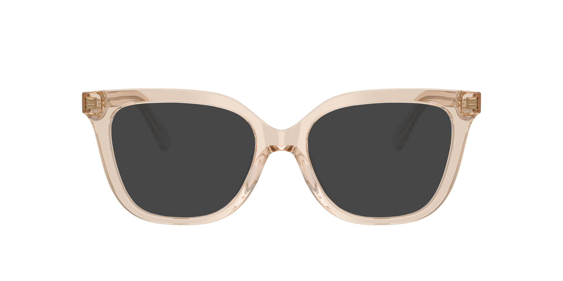 HC6302U Transparent Beige AcetateEyeglass Frames for Glasses Direct, with Tinted Lenses
