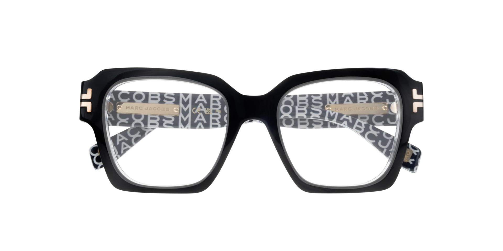 MJ 1088 Black AcetateEyeglass Frames for Glasses Direct, Closed View