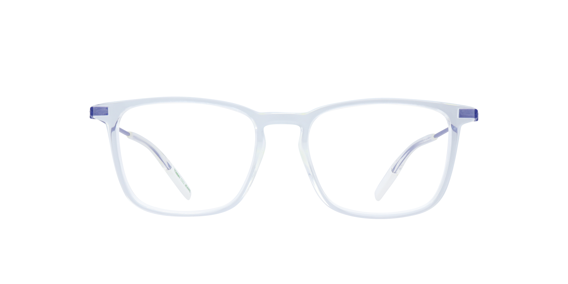 TJ 0061 Clear PlasticEyeglass Frames for Glasses Direct, Front View