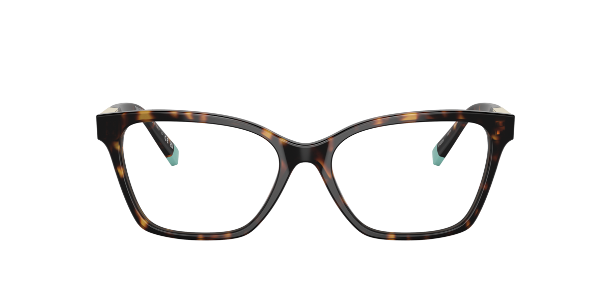 Tiffany & Co. Women's Havana Pillow Acetate Eyeglasses Online - Full Rim - Tf2228