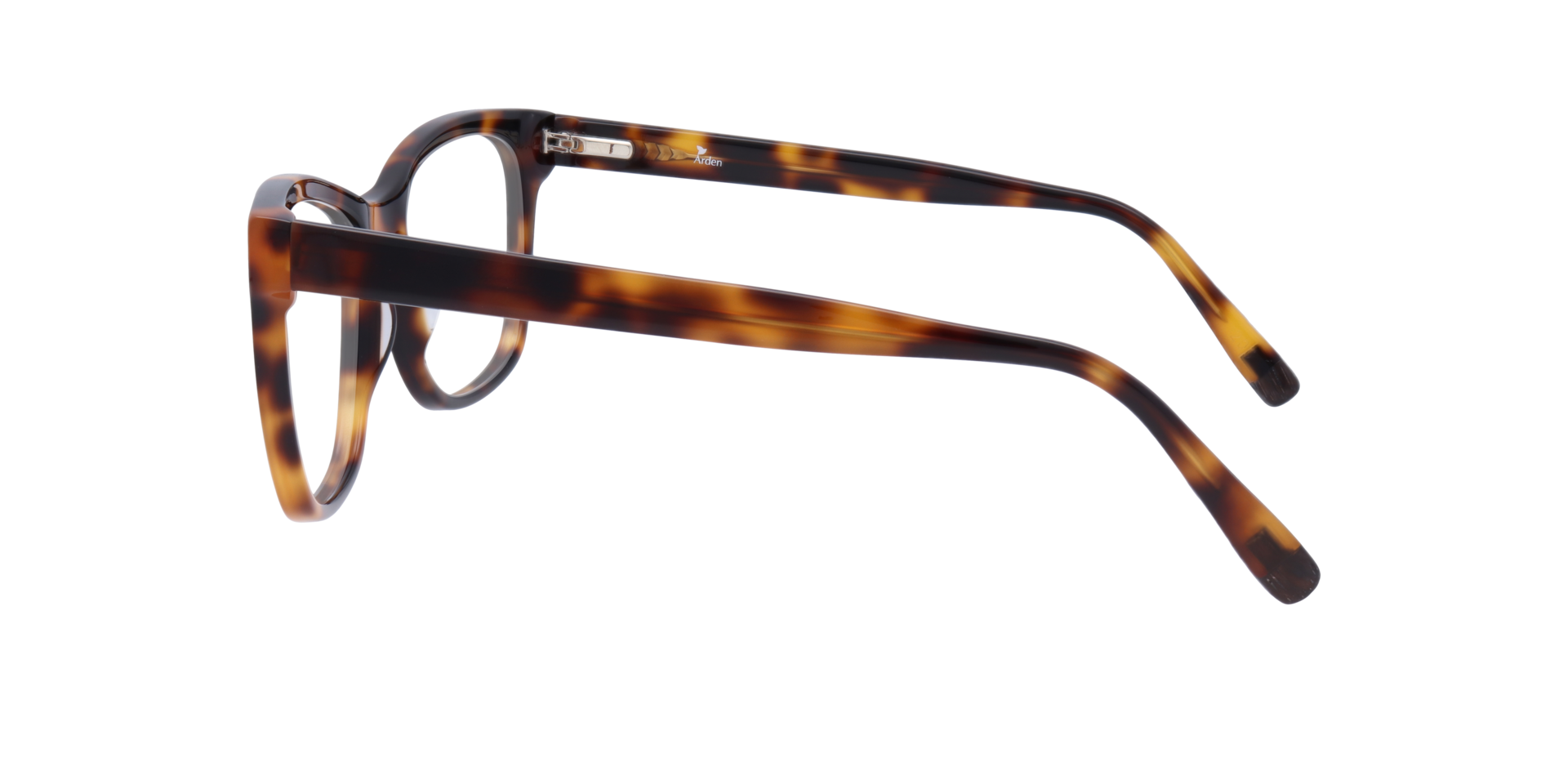 Cedar Tortoiseshell AcetateEyeglass Frames for Glasses Direct, Side View