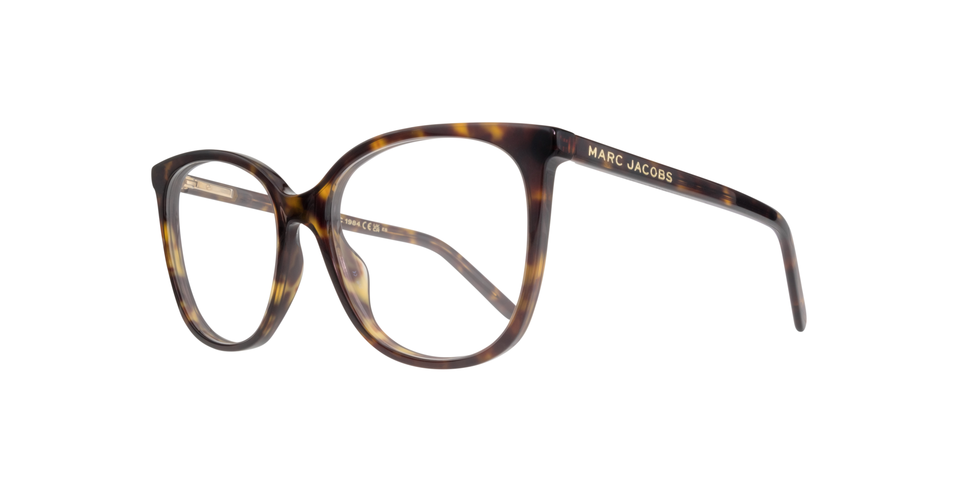 MARC 662 Tortoise AcetateEyeglass Frames for Glasses Direct, Angle View
