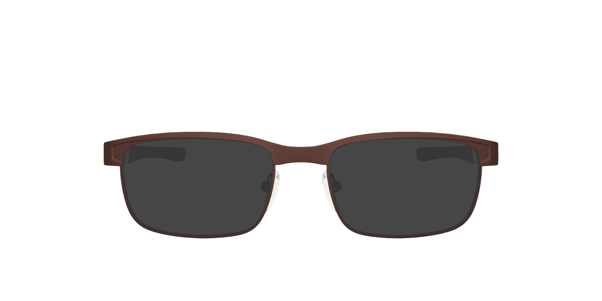 Surface Plate™ Satin Corten TitaniumEyeglass Frames for Glasses Direct, with Tinted Lenses