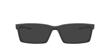 Satin Black Overhead -  Plastic Sunglasses