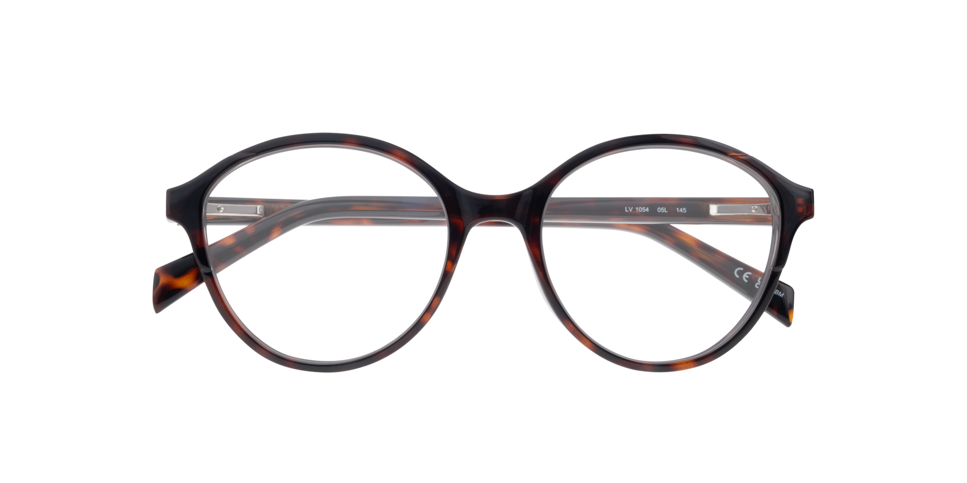 LV 1054 Tortoise PlasticSunglass Frames for Glasses Direct, Closed View