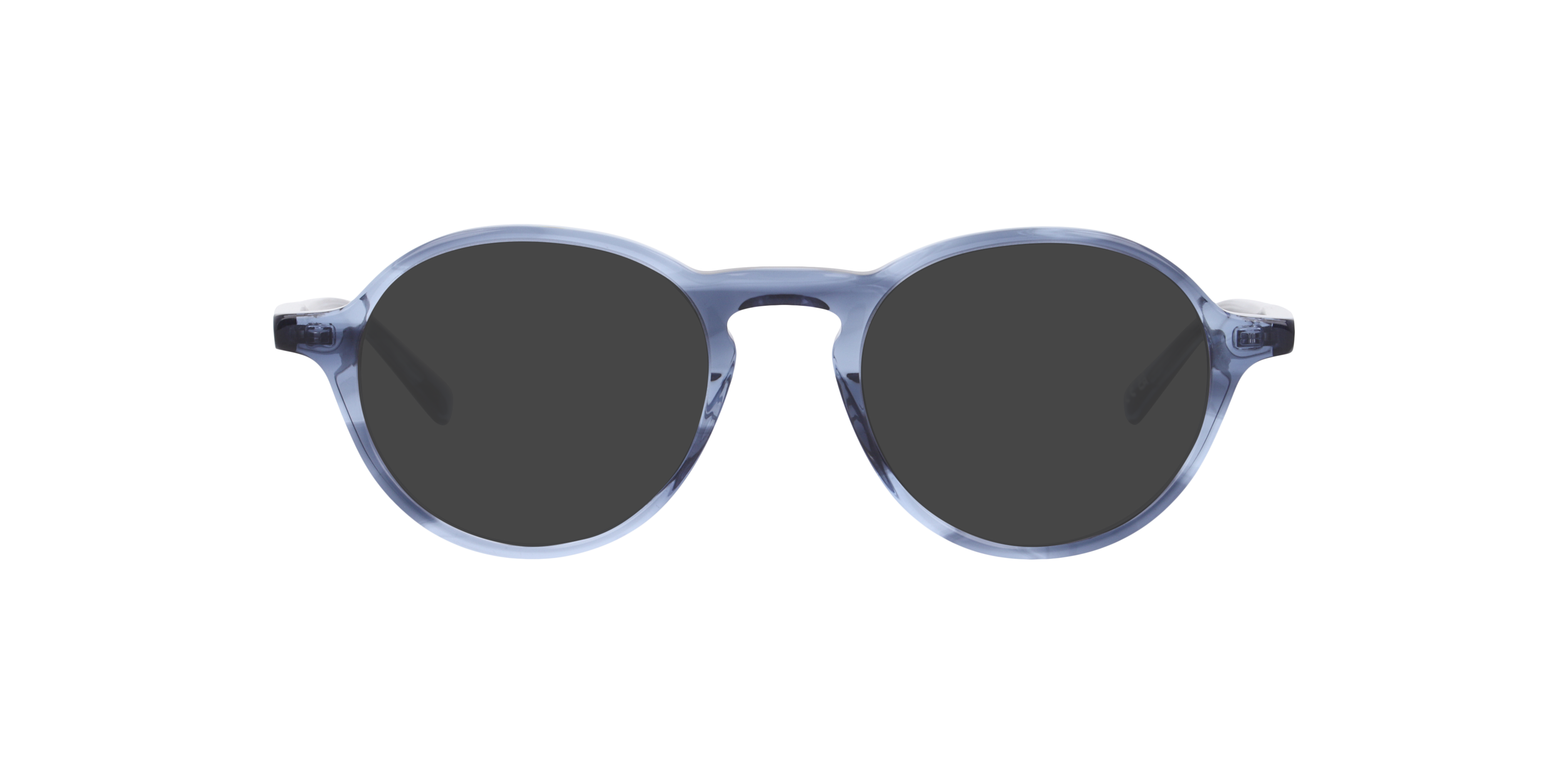 Mackenzie Horn Blue AcetateEyeglass Frames for Glasses Direct, with Tinted Lenses