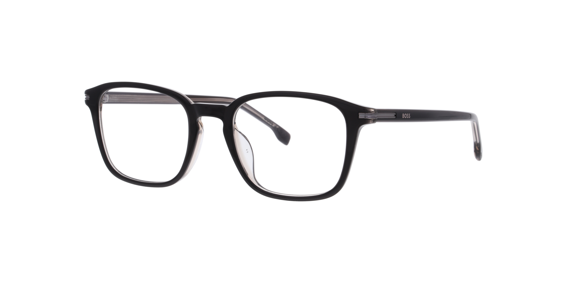 BOSS 1848/G Grey White AcetateEyeglass Frames for Glasses Direct, Angle View