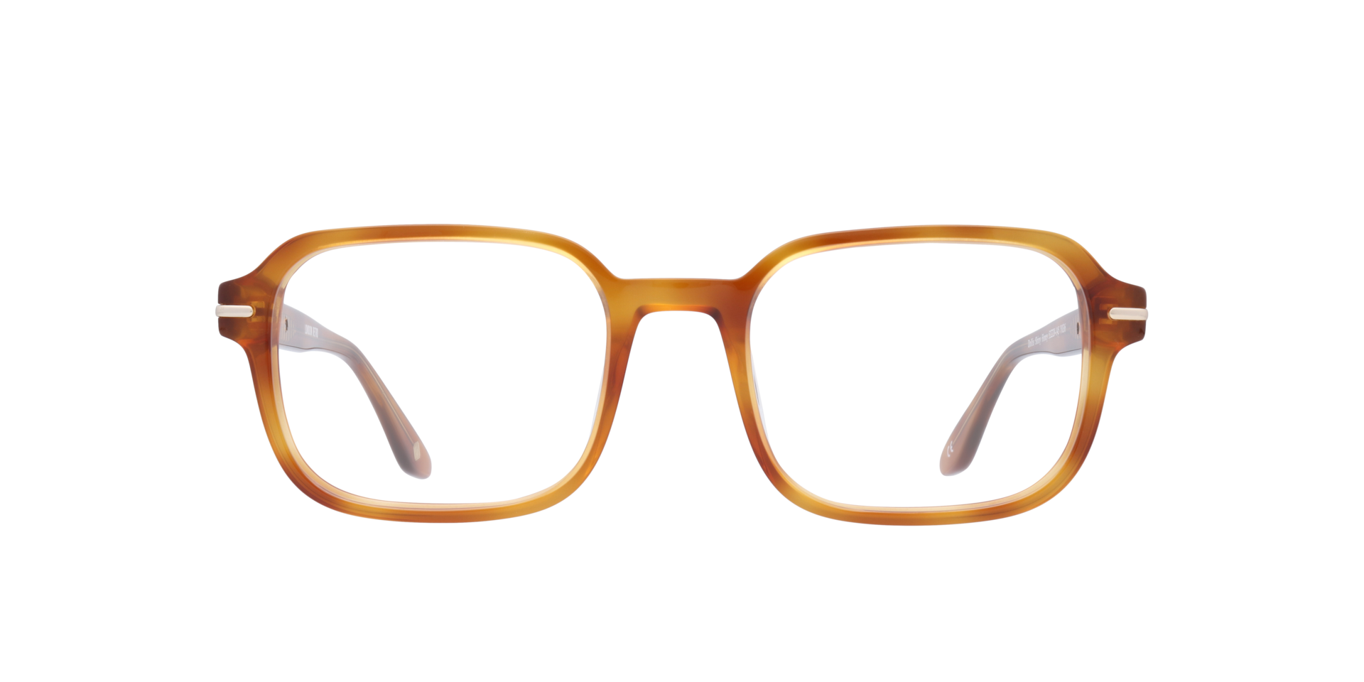Dollis Shiny Honey AcetateEyeglass Frames for Glasses Direct, Front View