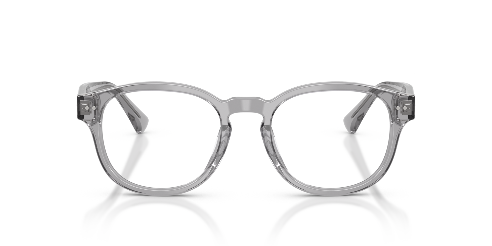 PH2318U Shiny Transparent Grey AcetateEyeglass Frames for Glasses Direct, Front View