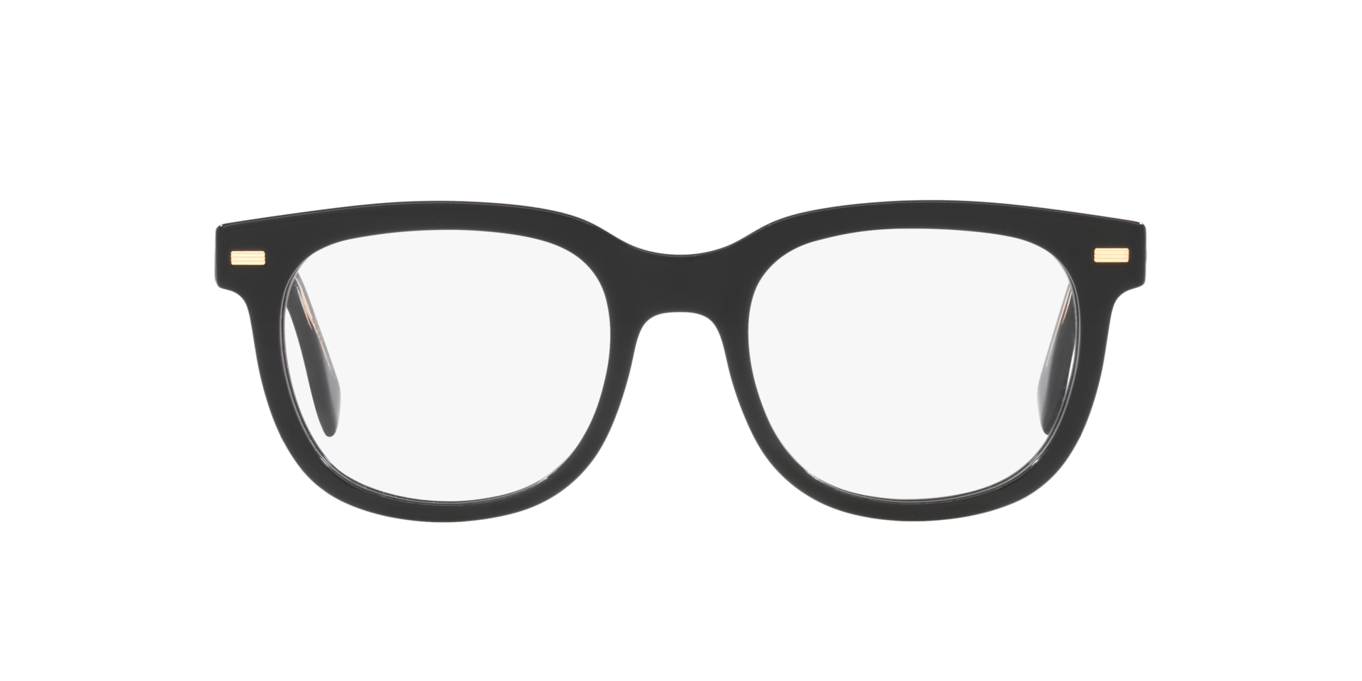 BOSS 1444/N Black AcetateEyeglass Frames for Glasses Direct, Front View
