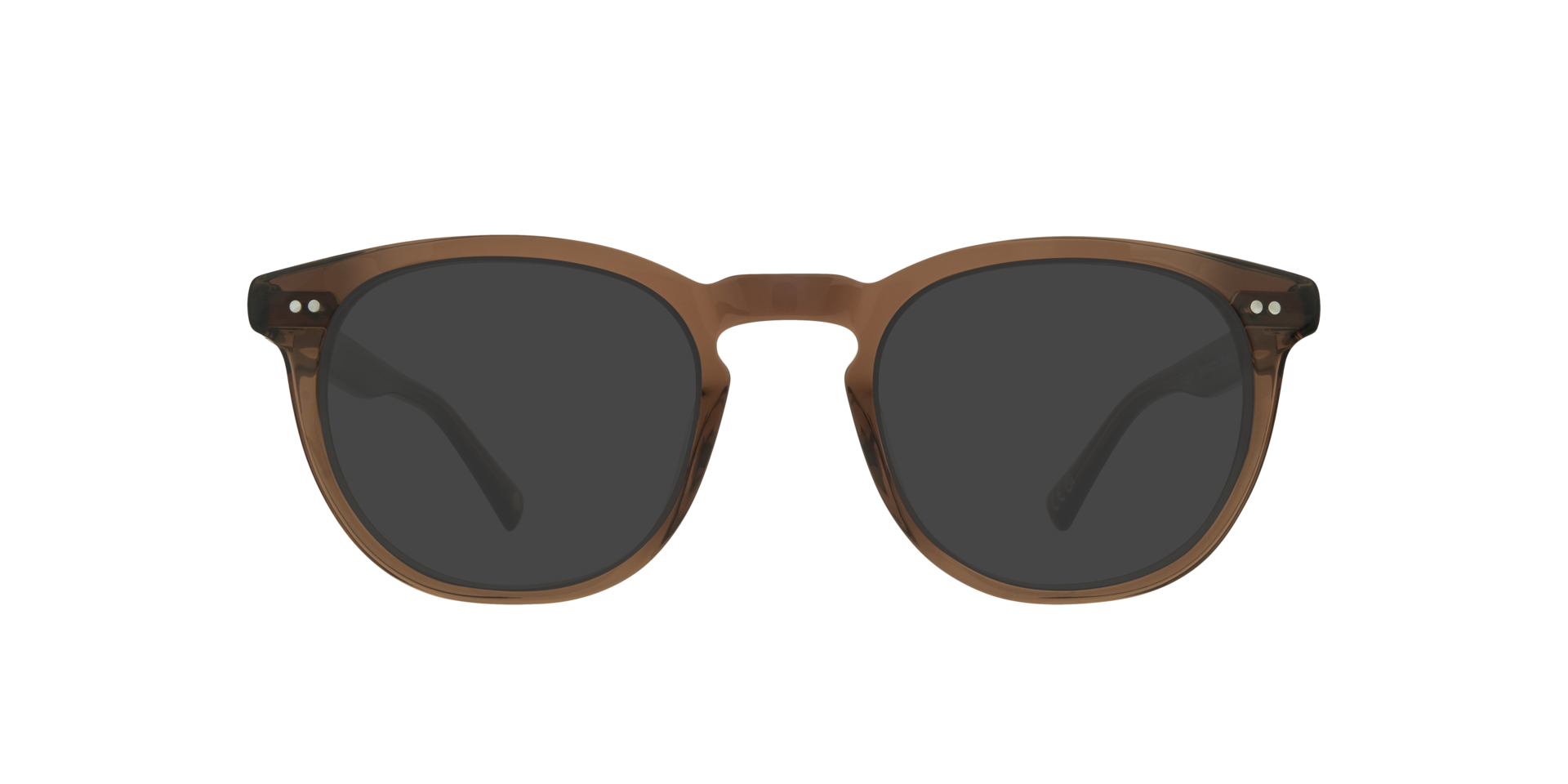 Reggie Translucent Brown AcetateSunglass Frames for Glasses Direct, with Tinted Lenses