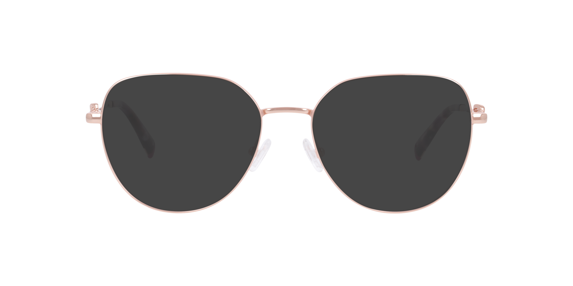 Cuemi Pink MetalEyeglass Frames for Glasses Direct, with Tinted Lenses