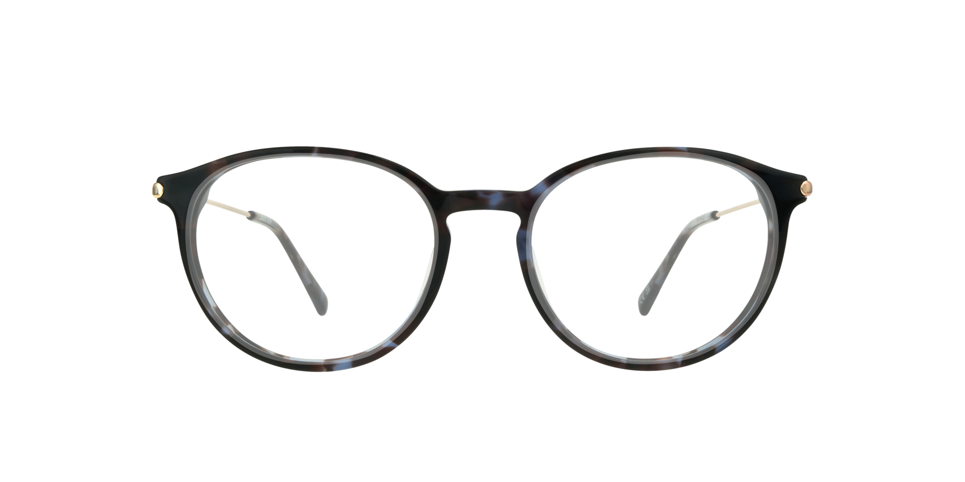 Kitty Havana Blue AcetateEyeglass Frames for Glasses Direct, Front View