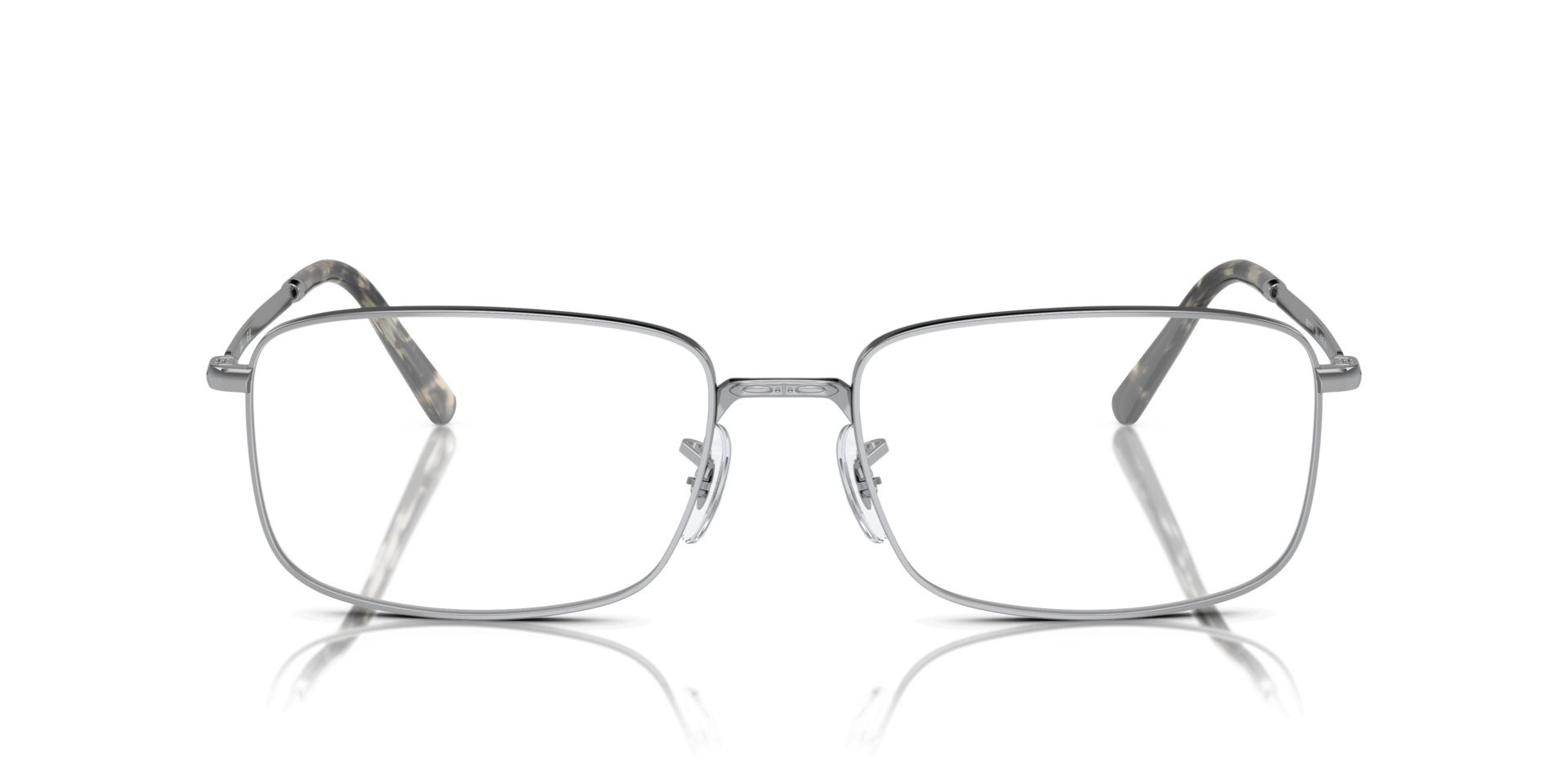 RB3717V Silver MetalEyeglass Frames for Glasses Direct, Front View