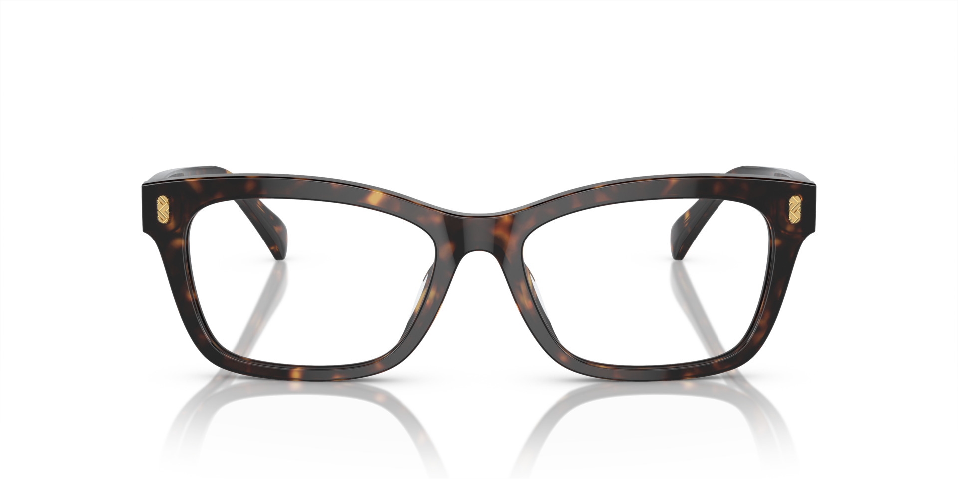 RA7154U Shiny Dark Havana AcetateEyeglass Frames for Glasses Direct, Front View