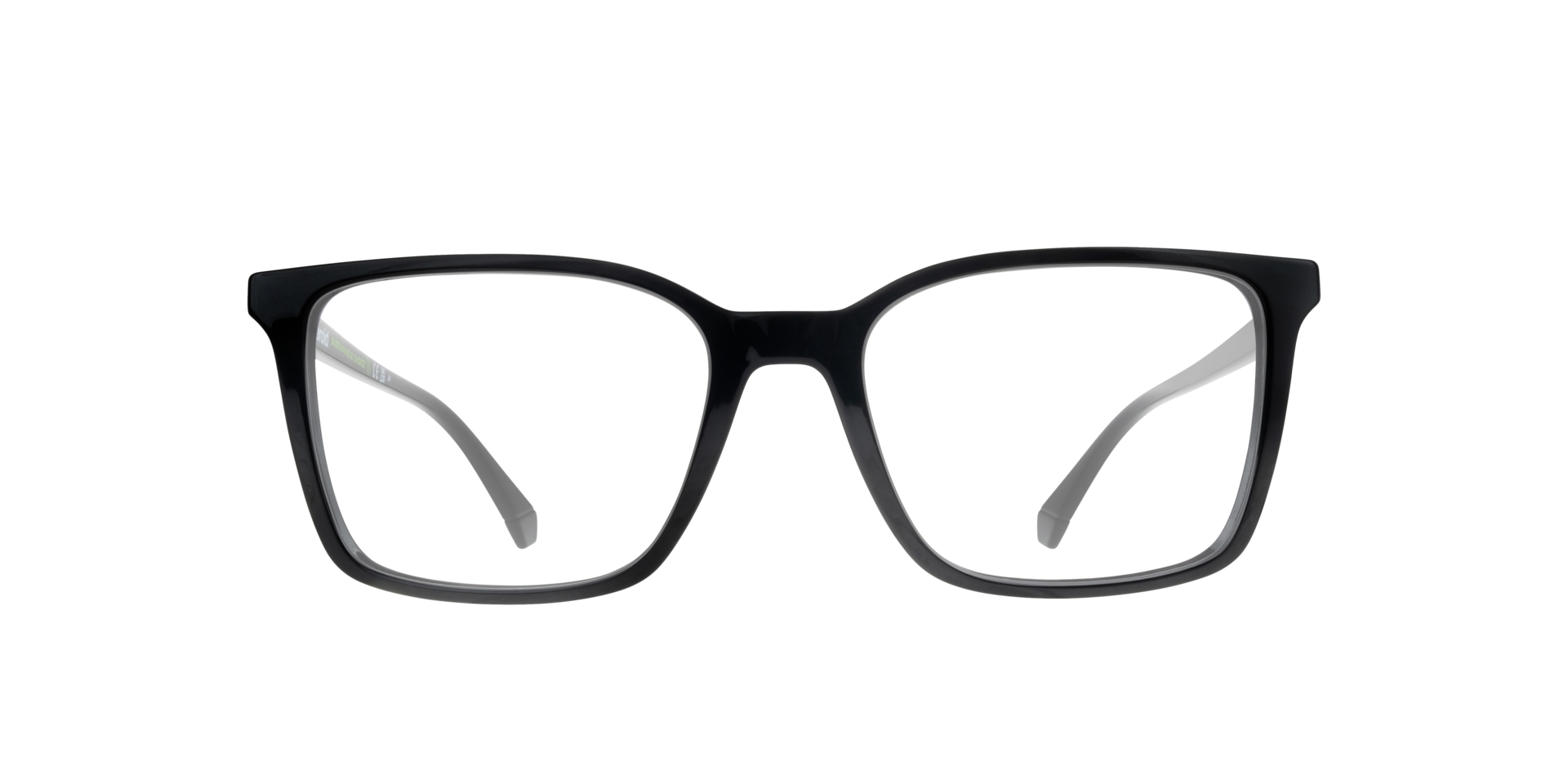 PLD D499 Black PlasticEyeglass Frames for Glasses Direct, Front View