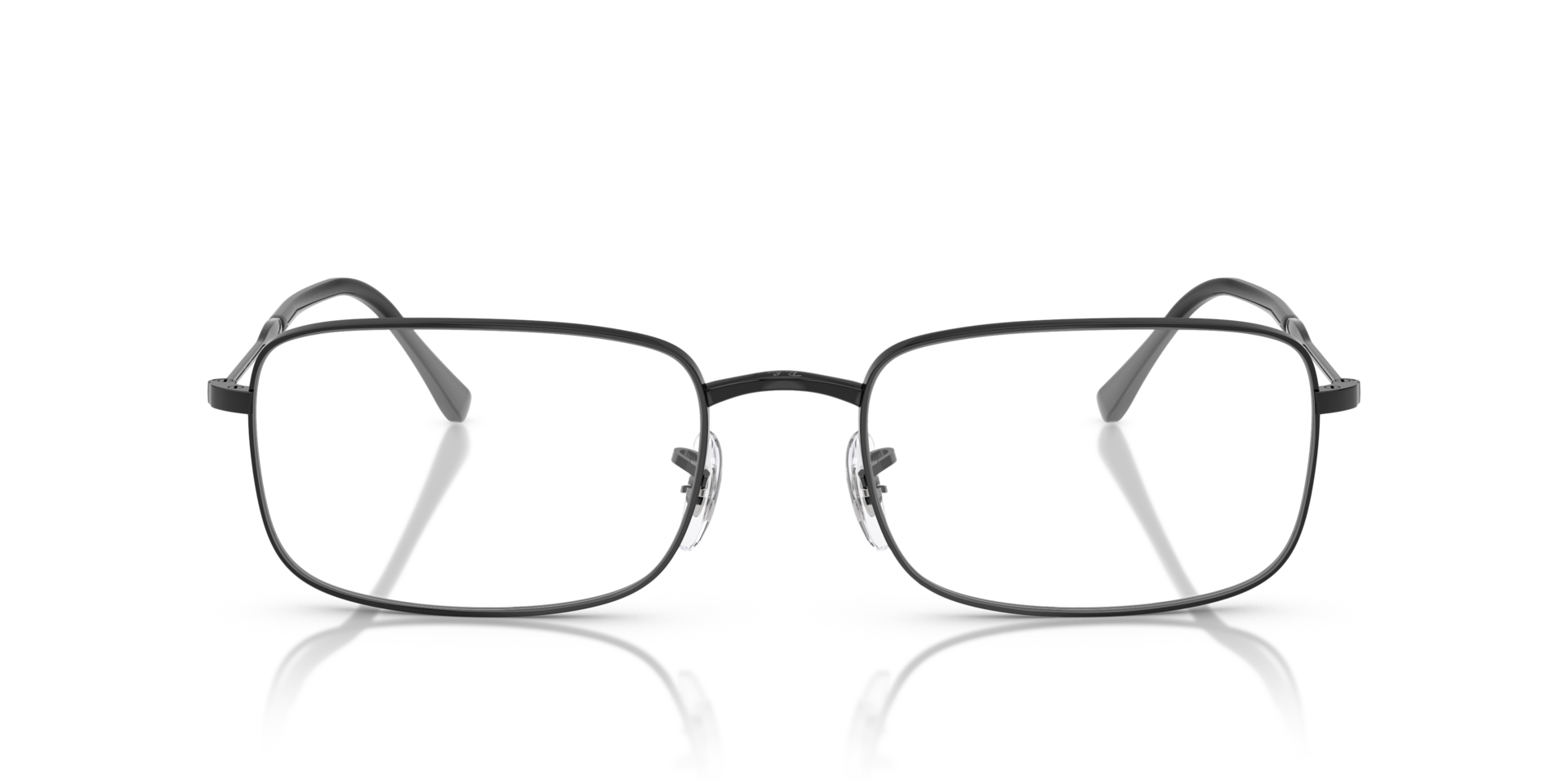 RB3746V Optics Black MetalEyeglass Frames for Glasses Direct, Front View