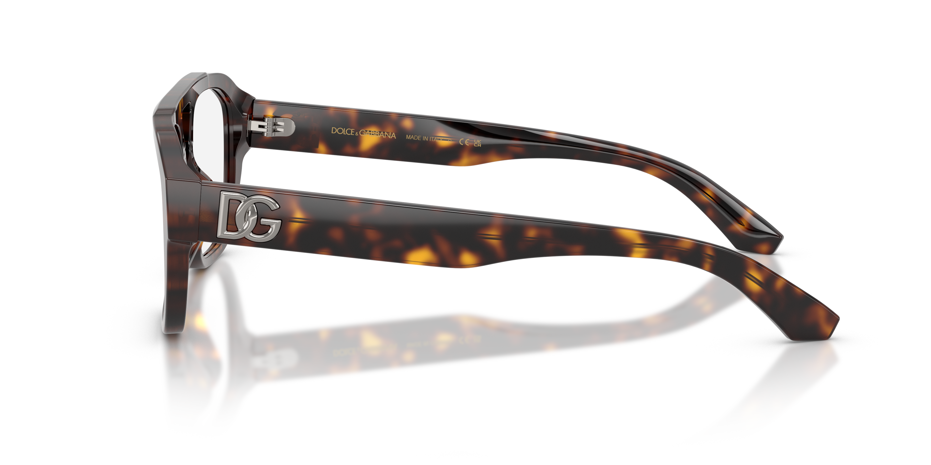 DG3415 Havana AcetateEyeglass Frames for Glasses Direct, Side View
