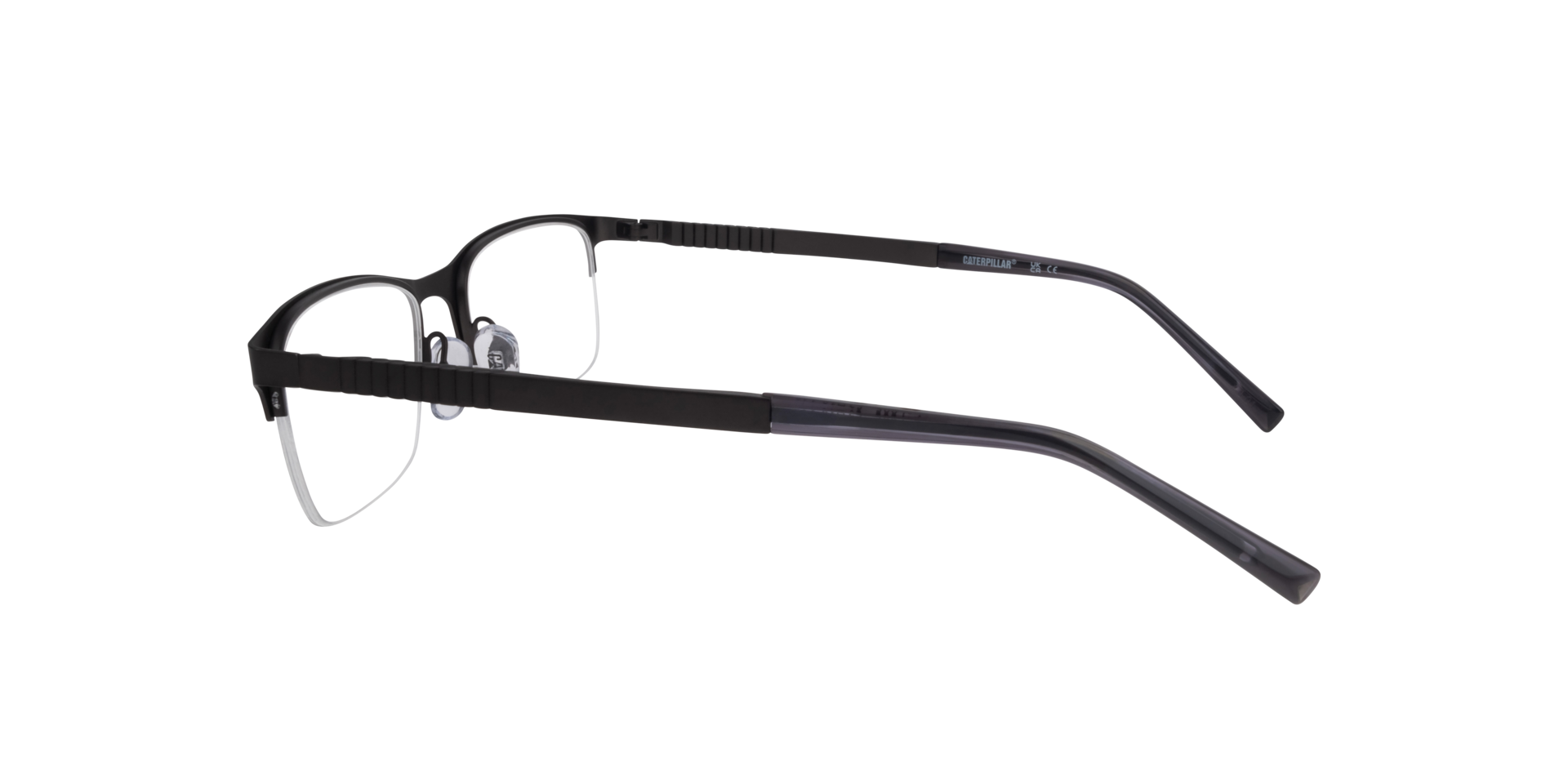 CPO 3533 Black MetalEyeglass Frames for Glasses Direct, Side View