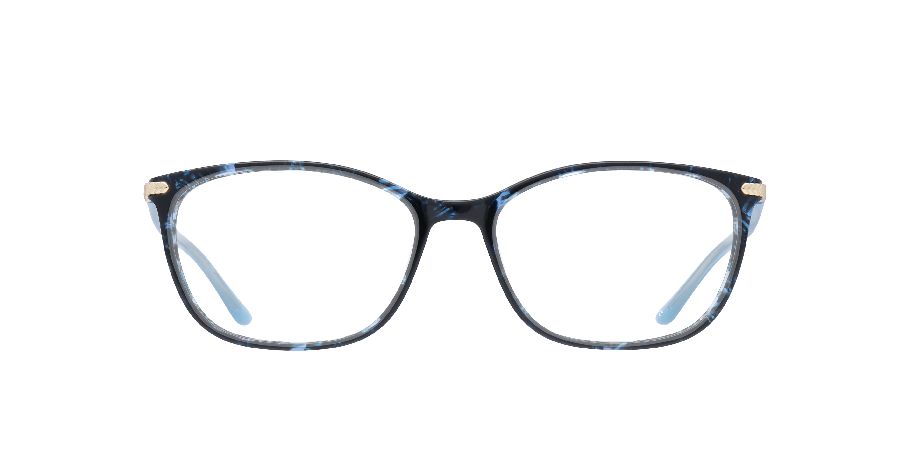 Blue/Gold Anika -  Acetate