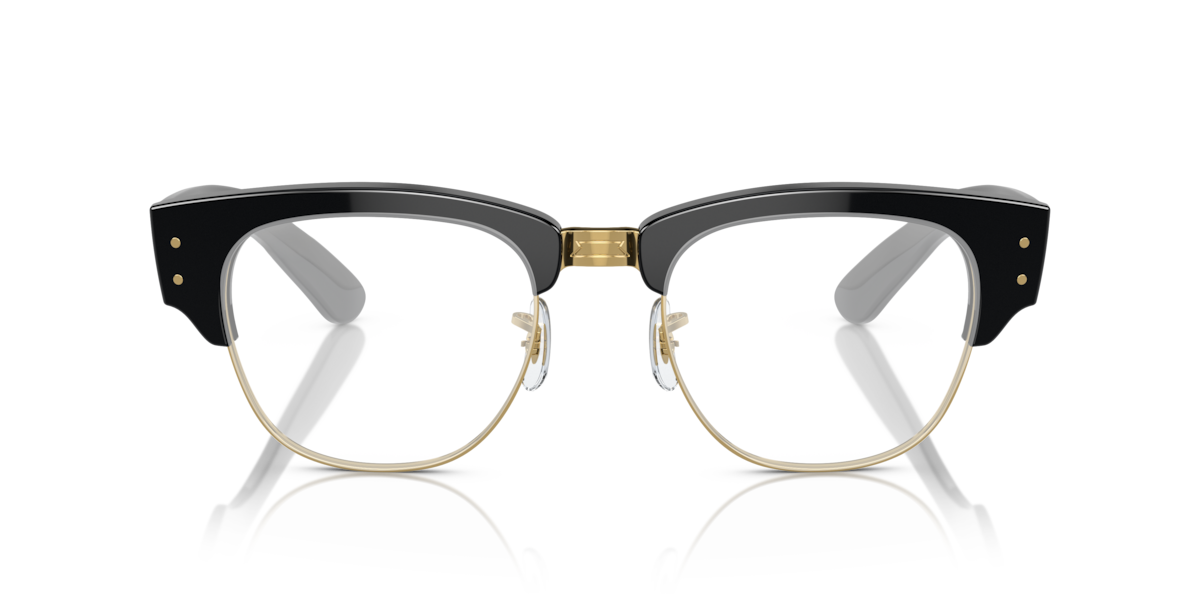 Ray - Ban Unisex Black Rx0316v Mega Clubmaster 2000 Optical Frames Acetate Transparent Squared Normal - Image 6