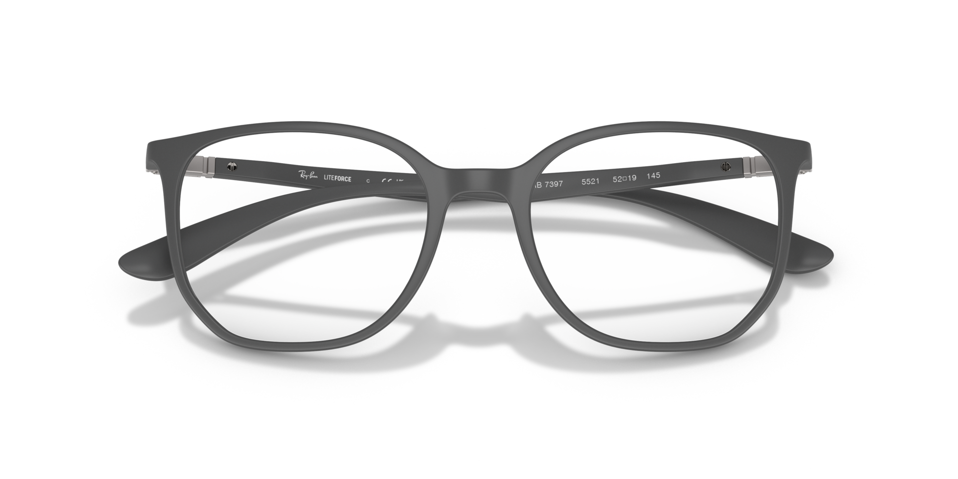 RB7397 Sand Grey PlasticEyeglass Frames for Glasses Direct, Closed View