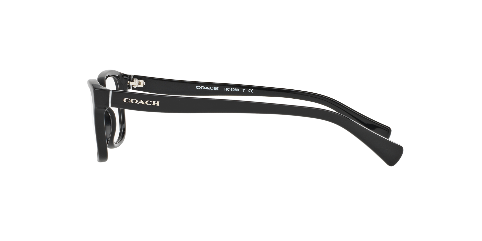 HC6089 Black AcetateEyeglass Frames for Glasses Direct, Side View