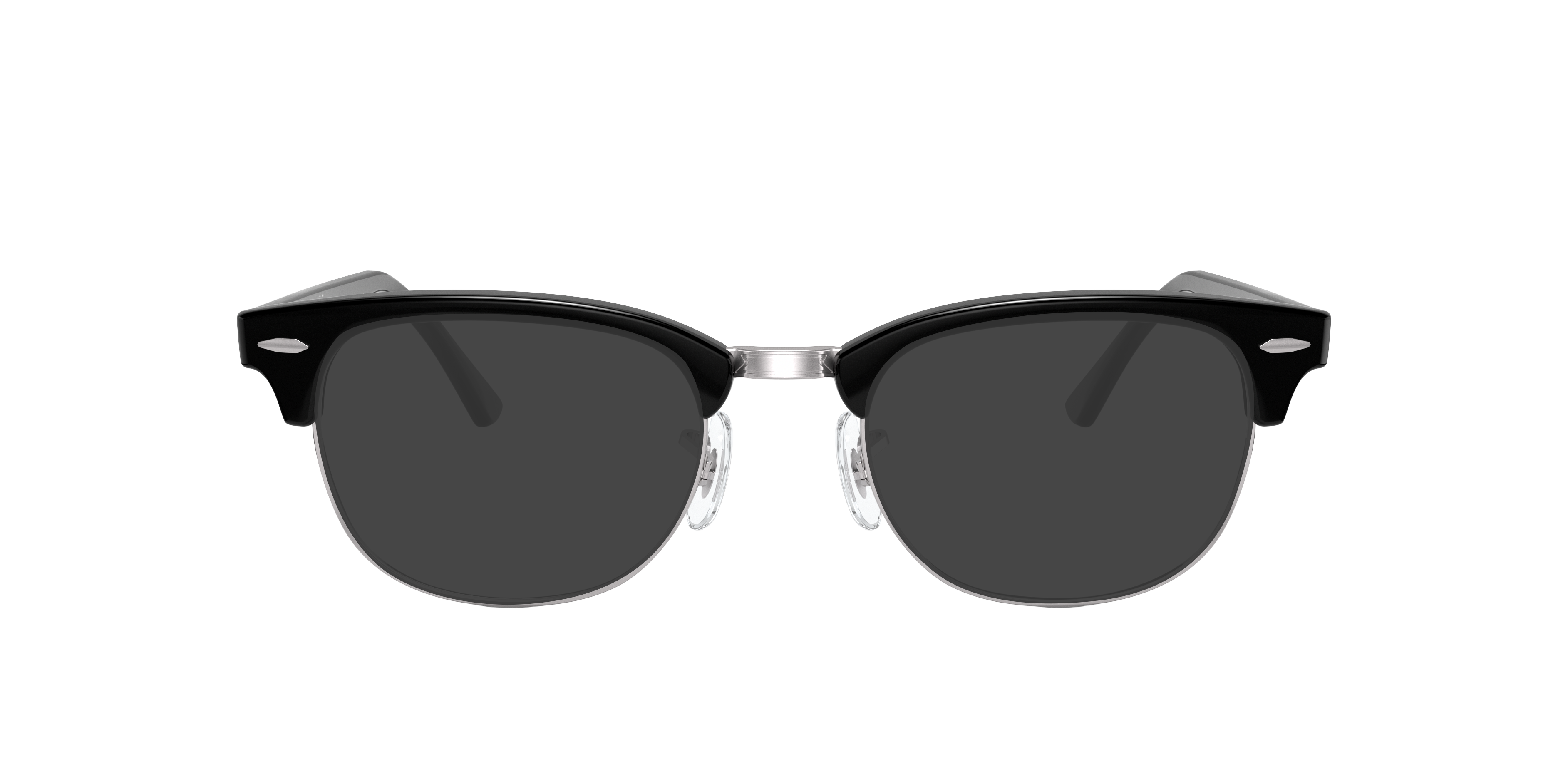 RB5154 Black On Silver AcetateEyeglass Frames for Glasses Direct, with Tinted Lenses