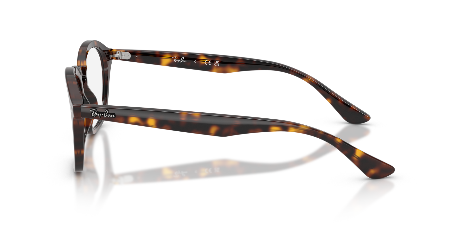 RB5451 Optics Havana AcetateEyeglass Frames for Glasses Direct, Side View