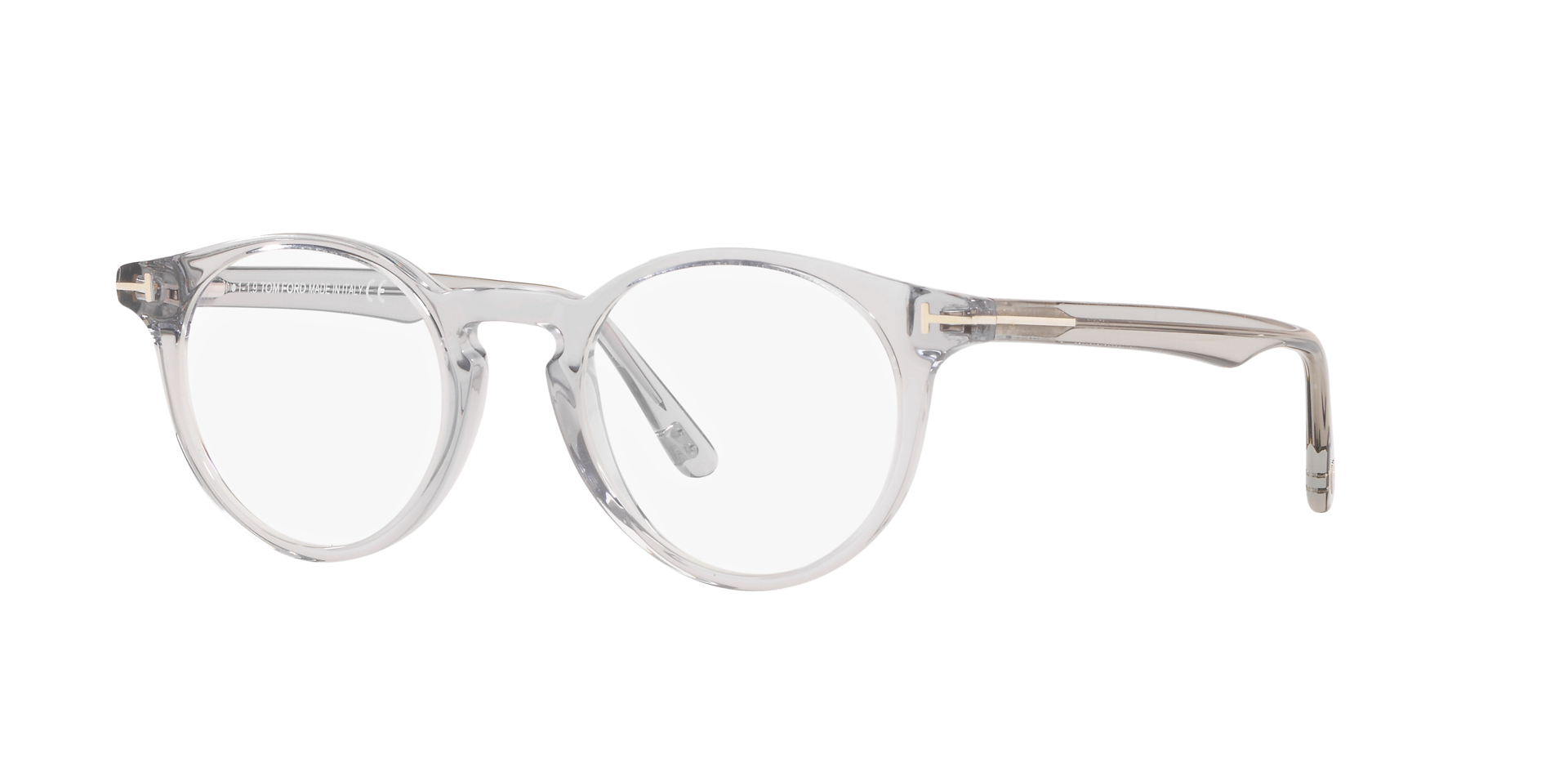 FT5557-B Grey AcetateEyeglass Frames for Glasses Direct, Angle View