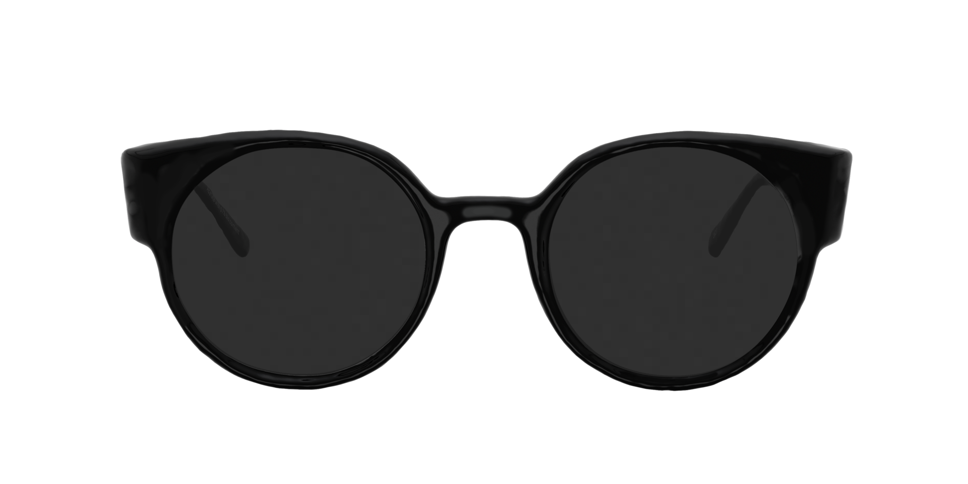 Margo Black AcetateEyeglass Frames for Glasses Direct, with Tinted Lenses