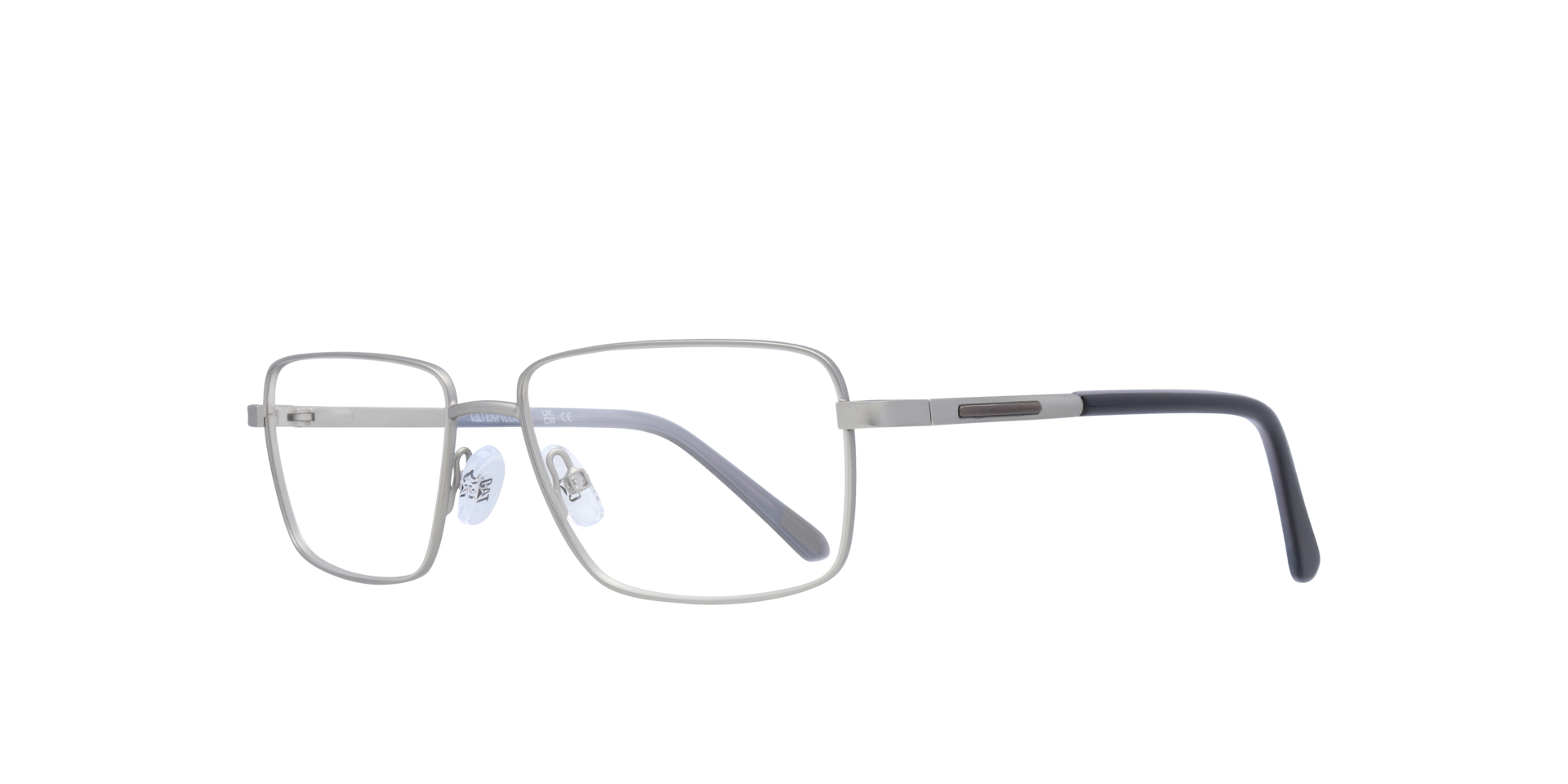 CTO 3006 Gunmetal MetalEyeglass Frames for Glasses Direct, Angle View
