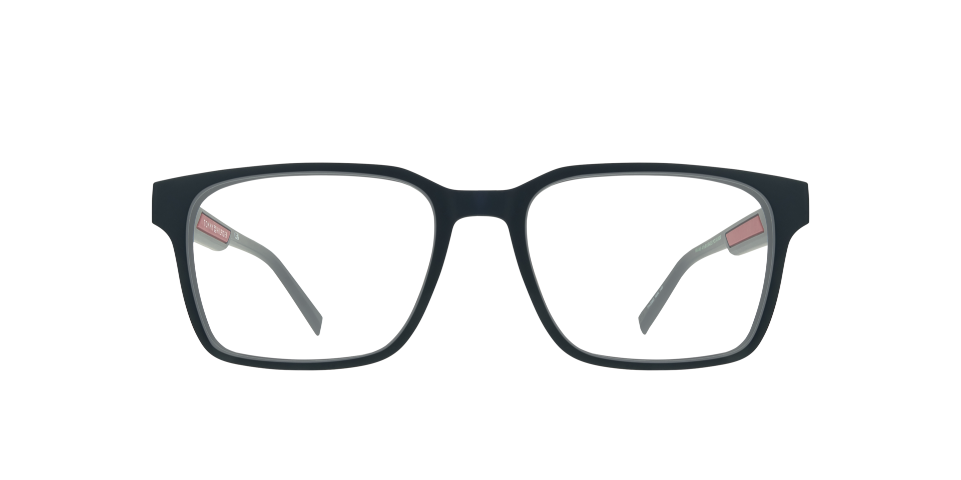 TH 2093 Blue Red PlasticEyeglass Frames for Glasses Direct, Front View