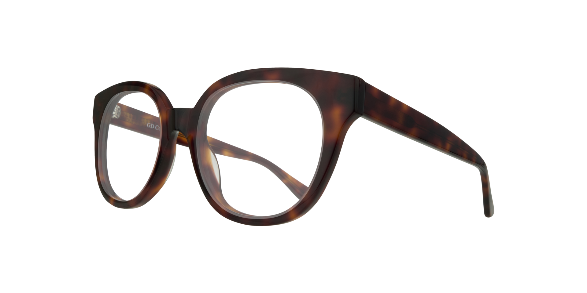 Jessie Havana AcetateEyeglass Frames for Glasses Direct, Angle View