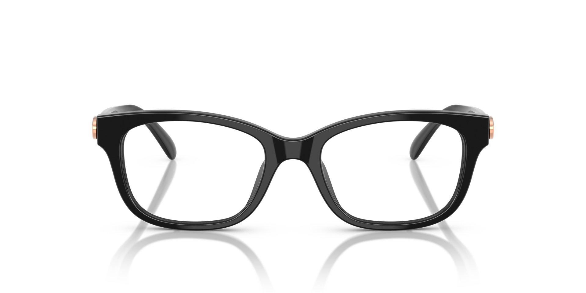HC6257U Black AcetateEyeglass Frames for Glasses Direct, Front View