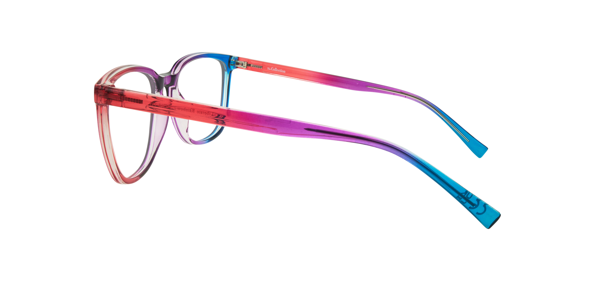 Liberate Rainbow PlasticEyeglass Frames for Glasses Direct, Side View