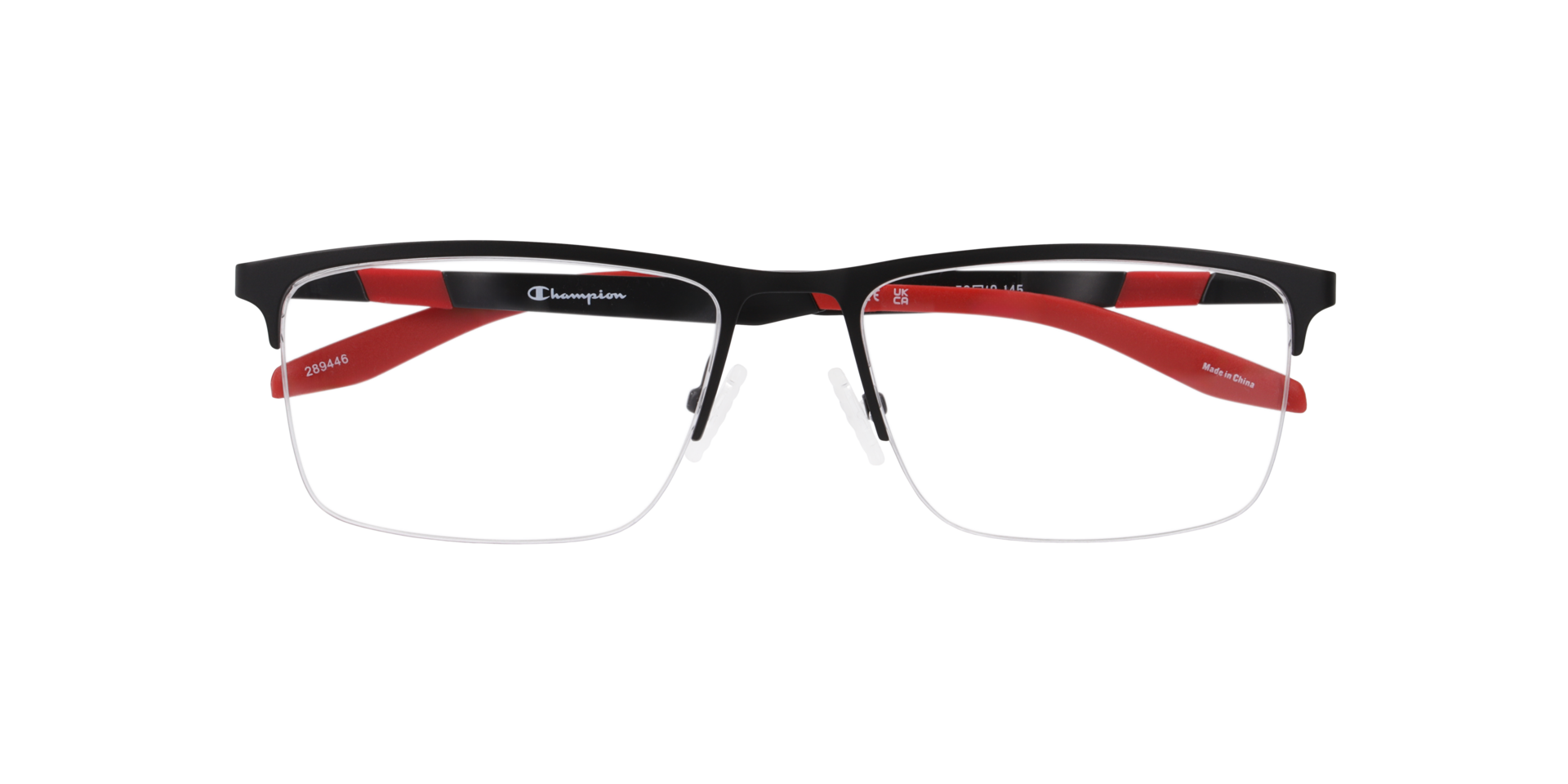 Curouse Black MetalEyeglass Frames for Glasses Direct, Closed View