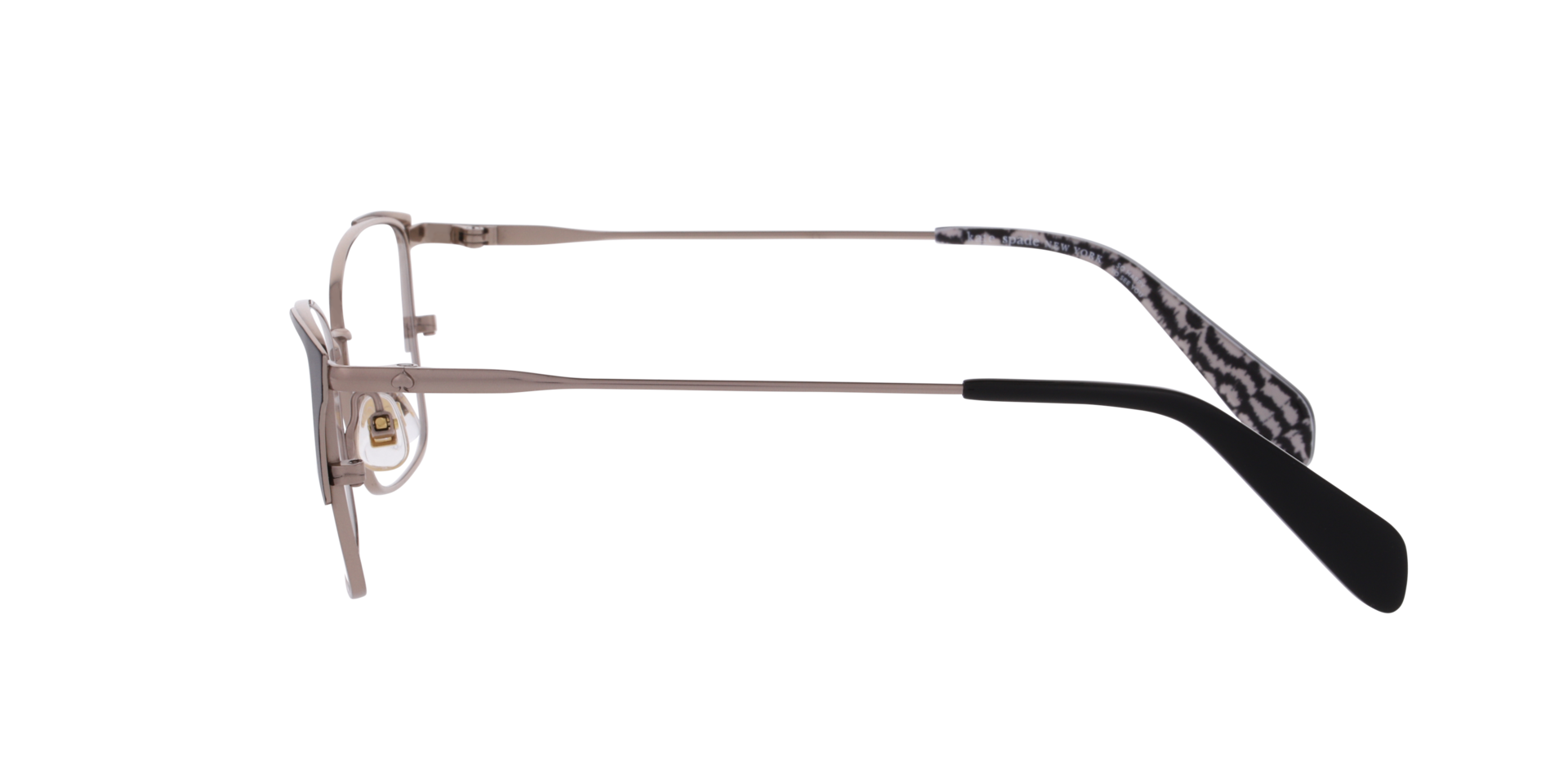 KS ARLA 2/G/T Black Gold TitaniumEyeglass Frames for Glasses Direct, Side View